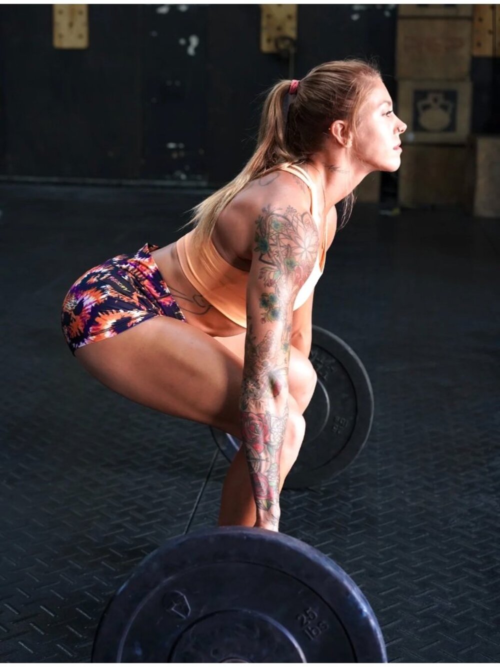 Peachy Athletic NWT Unicorn Collection Booty Crossfit Tie Dye Shorts Size Medium - Picture 3 of 13